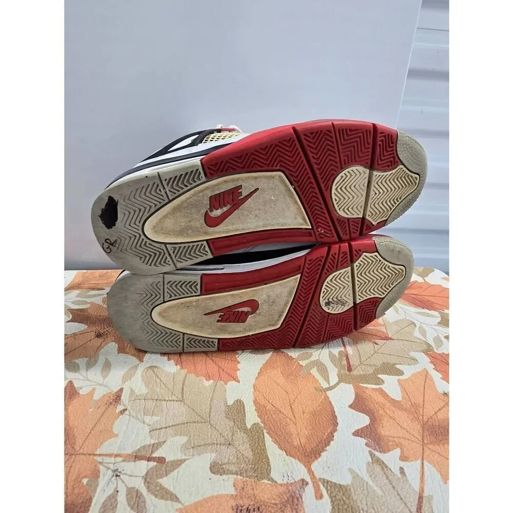 Size 11 - Jordan 4 Retro OG Mid Fire Red Men's Basketball Shoes